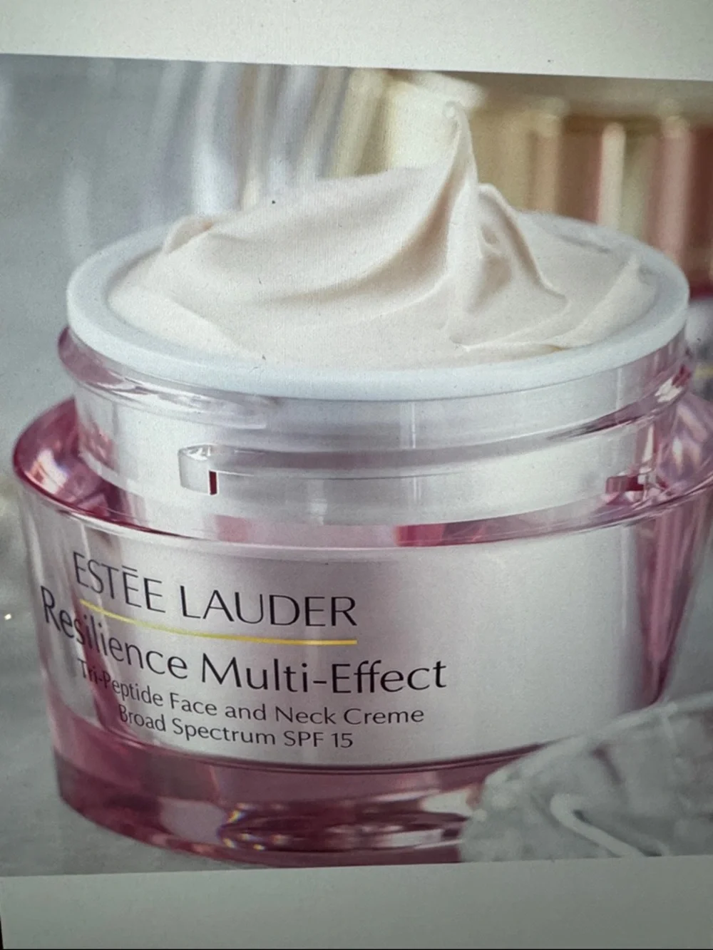 Resilience Multi-Effect Tri-Peptide Face & Neck Cream Moisturizer SPF 15 - Picture 6 of 6